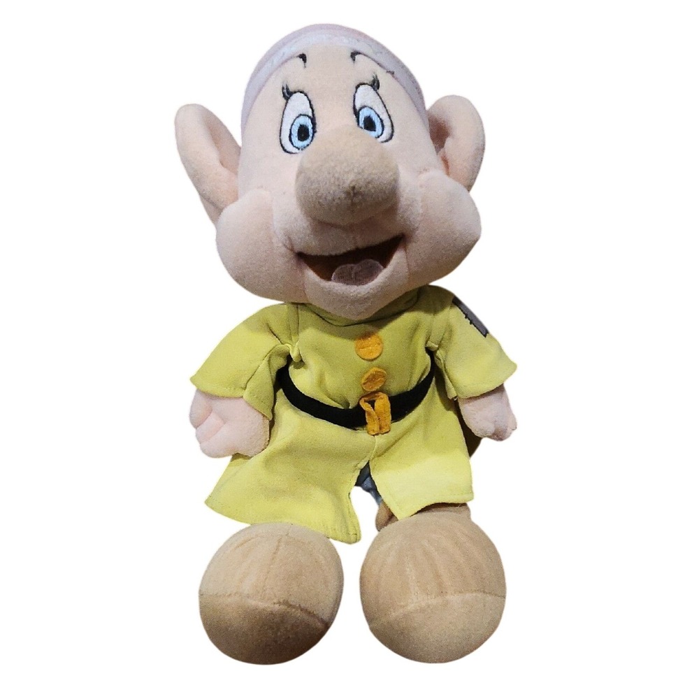 Vintage Disney SNOW WHITE‎  Plush SEVEN DWARFS DOPEY Stuffed Animal 13"